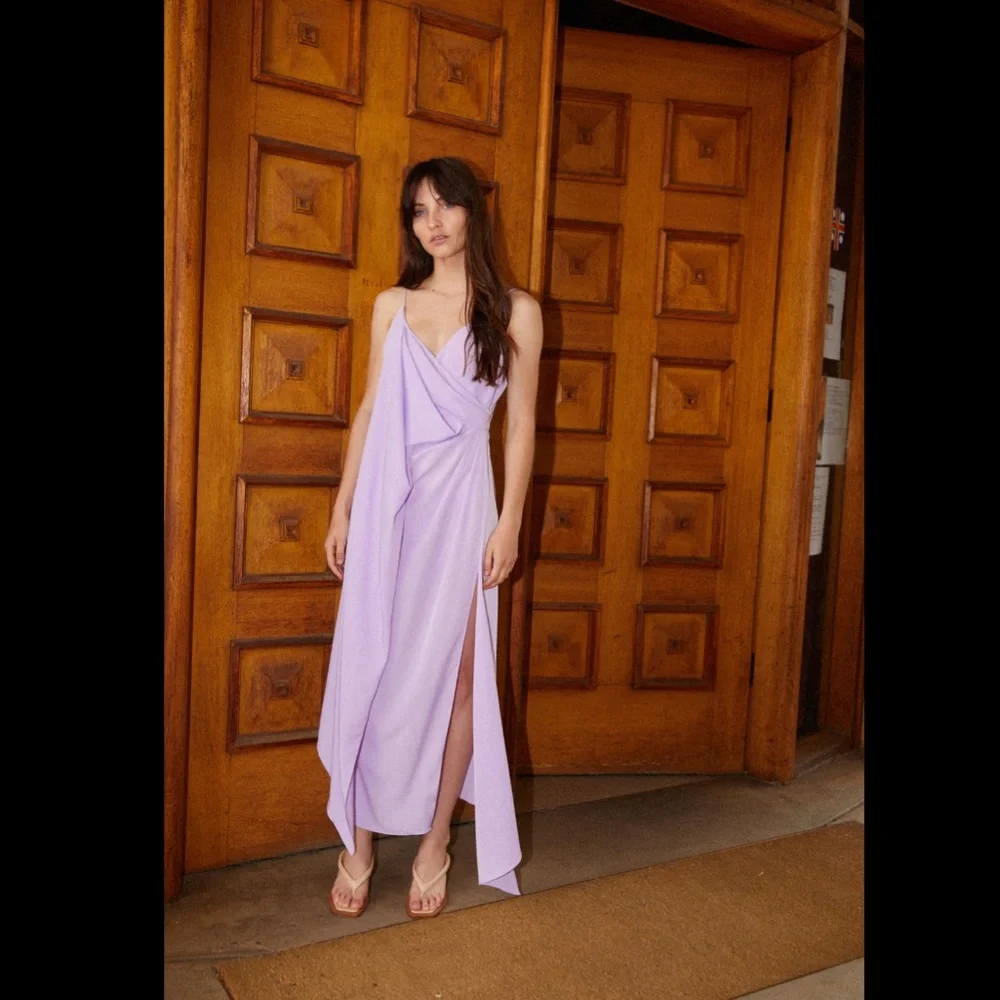 NWT Acler Hermatige dress in Lilac - Picture 2 of 11